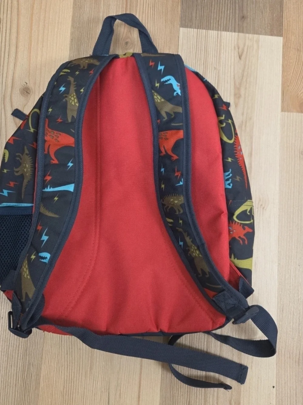 Kids Dinosaur Print Backpack - Multicolor